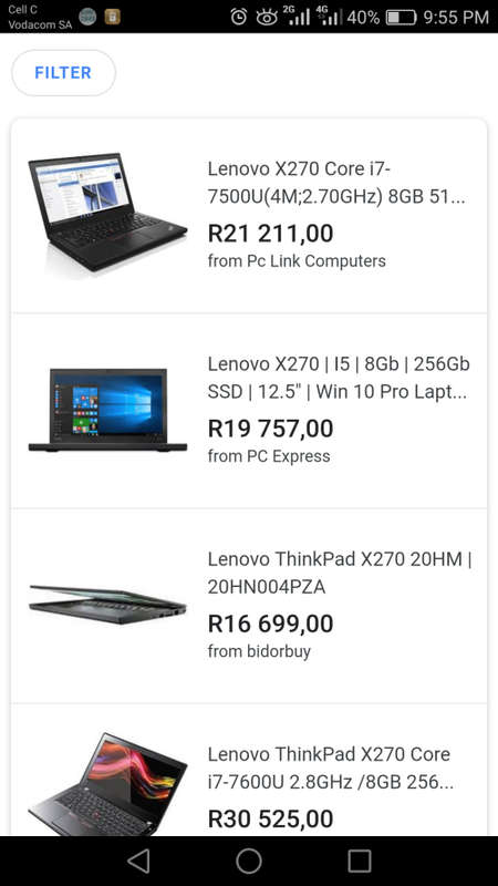 *BRAND NEW BOXED* LENOVO THINKPAD X270 i7 6th GEN * 8 GB DDR4 RAM * WORTH R19000 *3YEAR WARRANTY