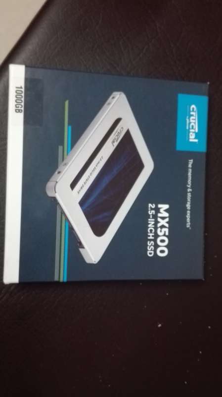 BRAND NEW - SEALED - 1TB CRUCIAL MX500 SSD - RETAILS @ R3699