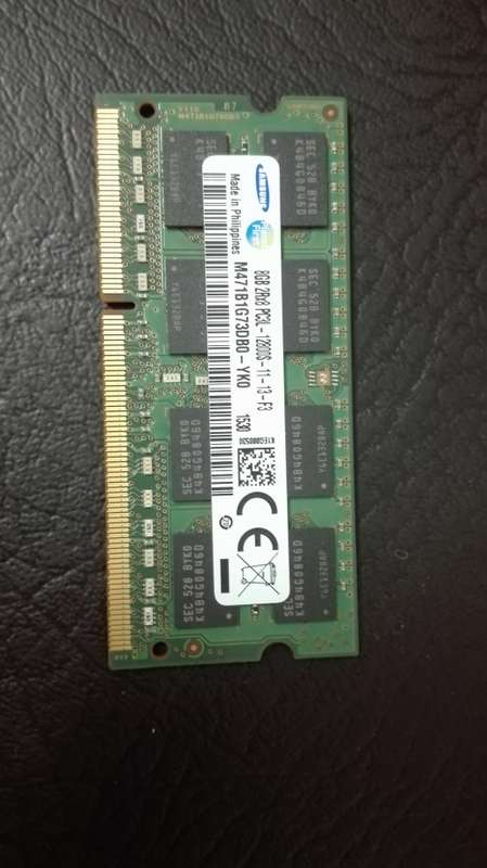 SAMSUNG 8GB DDR3L LAPTOP RAM 12800S