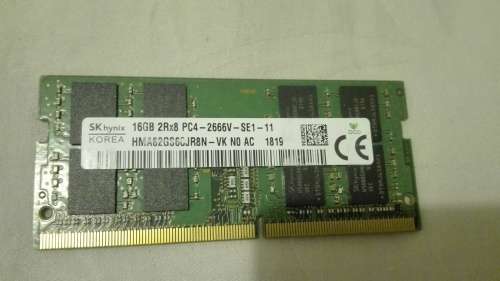 SK HYNIX 16GB DDR4 2666V LAPTOP RAM (SINGLE CHIP)