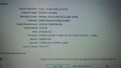 *MONSTER i7 7th GEN* ASUS K541U * 1000GB HDD * INTEL HD GRAPHICS