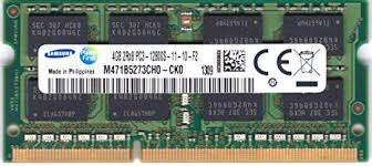 SAMSUNG or HYNIX 4GB DDR3 LAPTOP RAM 12800S