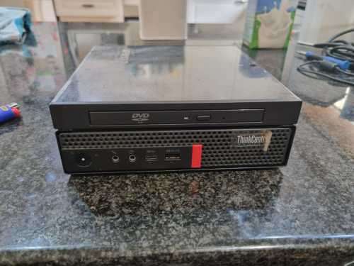 LENOVO M720q i5 8TH GEN 512GB NVME DVD DRIVE AND VESA SCREEN MOUNT INCLUDED *MUST SEE*
