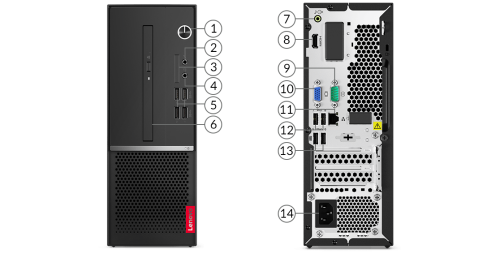 LENOVO V50s i3 10TH GEN SFF DESKTOP LENOVO WARRANTY TILL  AUG 2024
