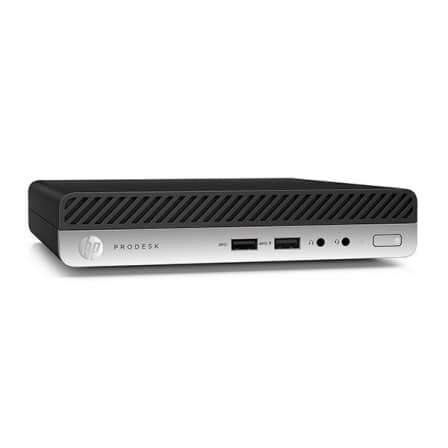 9 TH GEN * HP PRODESK 400 G4 DESKSTOP MINI PC*8GB RAM*CORE i3-9100T*128 GB SSD