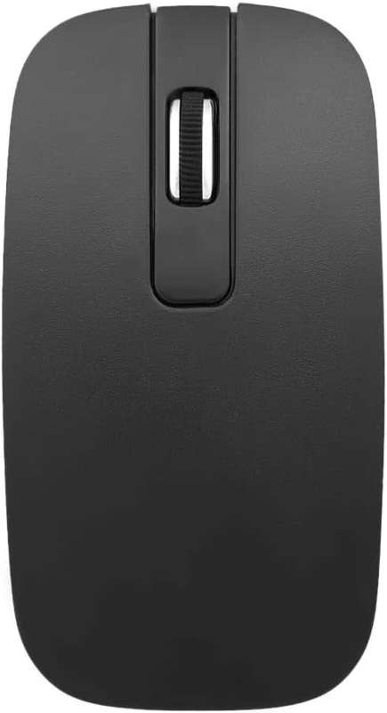 K-06 Ultra thin White Wireless Keyboard and mouse with clear rubber dust, dirt cover