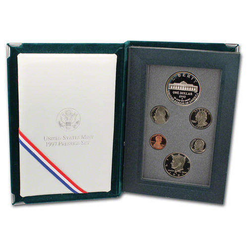 1997 United States Mint Prestige Proof Set Botanical Garden Commemorative Coin (Limited Edition)