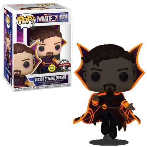 Marvel Studios What If? Doctor Strange Supreme (Special Edition: Glow in the Dark) Funko Pop!