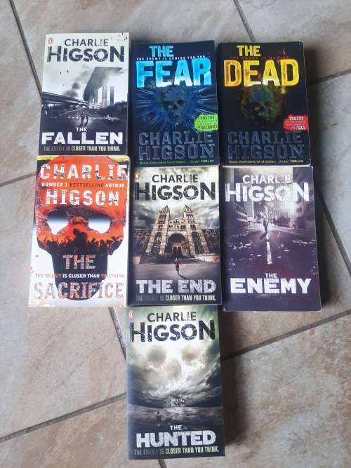 Books - Zombie appocoliptic book series BY Charlie Higons - 7 Books Complete set