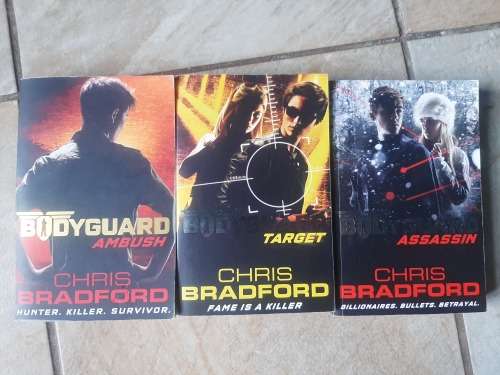 Books - BodyGuard BY Chris Bradford - 3 Books