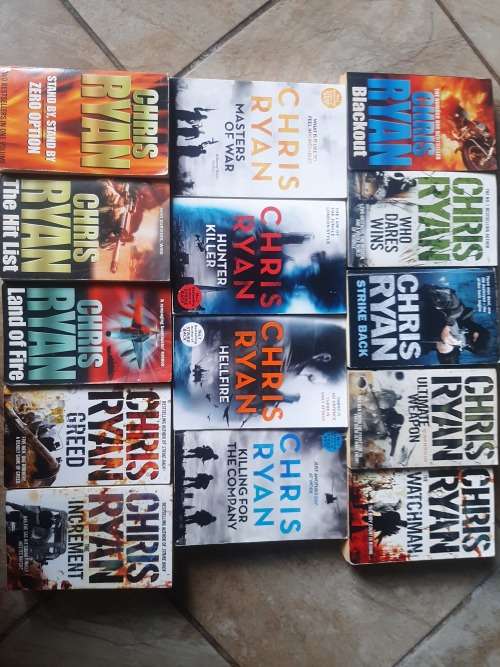 Books - War book set BY Chris Ryan - 14 books incomplete set