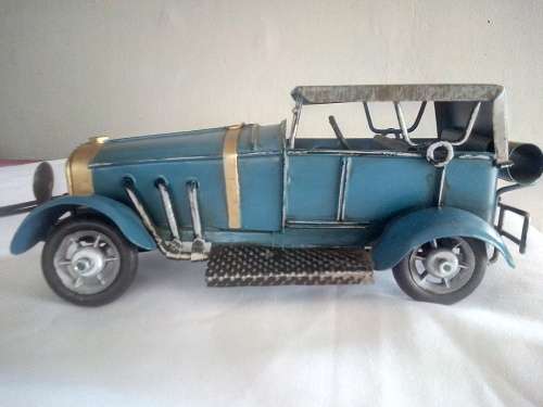 Handmade Tin Plate Vintage Car