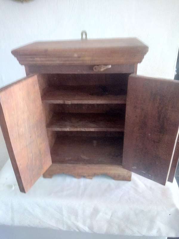 Antique Handmade Hanging Wooden Kassie