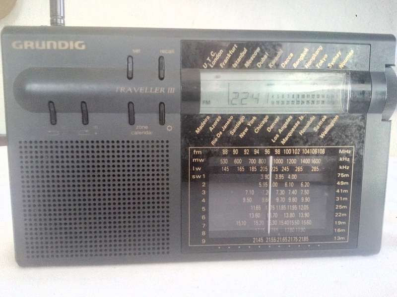 Grundig Traveller III World Radio Transistor Portable Radio