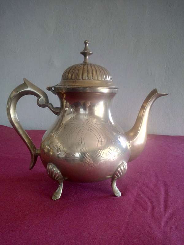 Stunning Brass Tea Set
