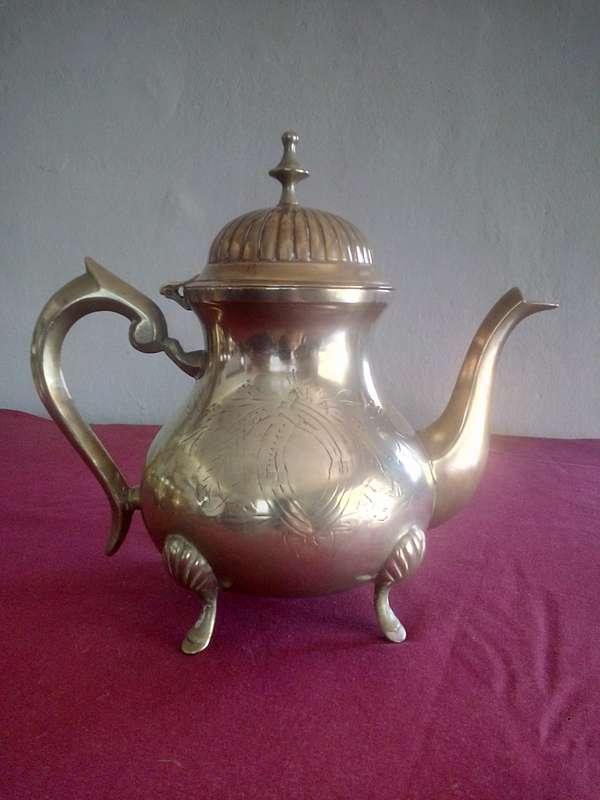 Stunning Brass Tea Set