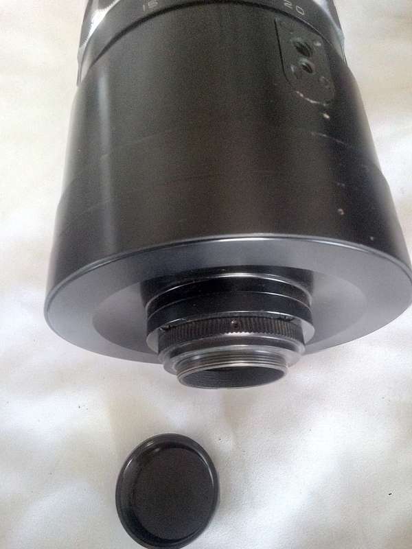 Soviet MTO 1000A Telephoto Mirror Lens