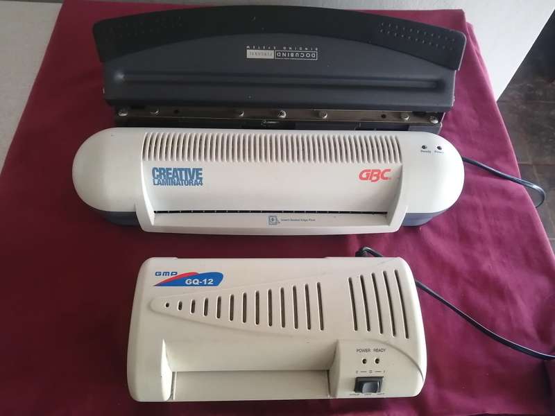 Bargain Offer.  Laminators & Ring Binder offered as a joblot