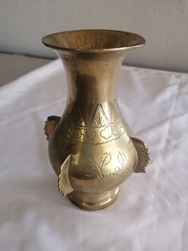 Vintage Brass Vase