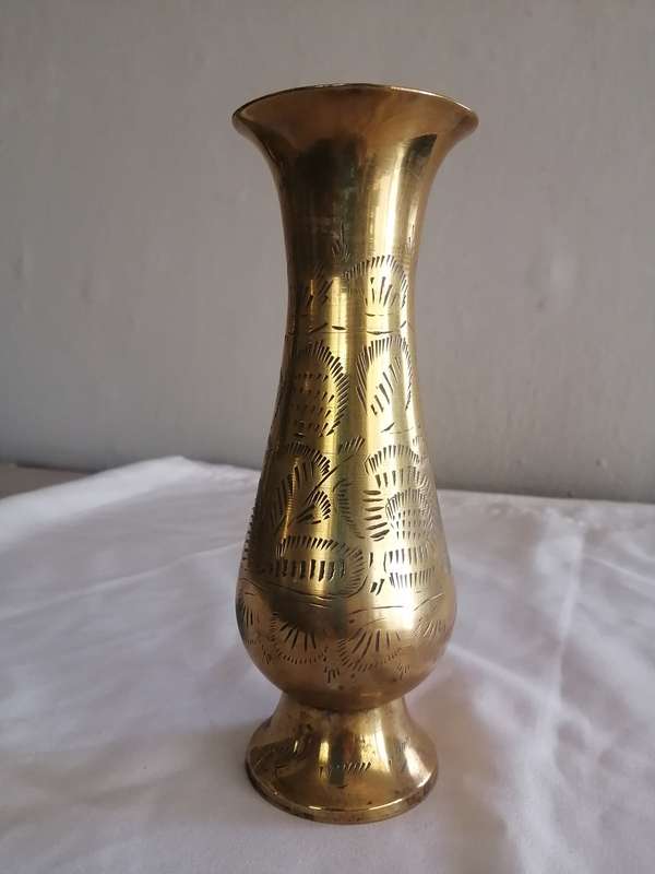 Vintage Brass Vase