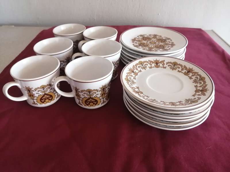 Vintage Noritake Progression China 9067 Coffee Cups