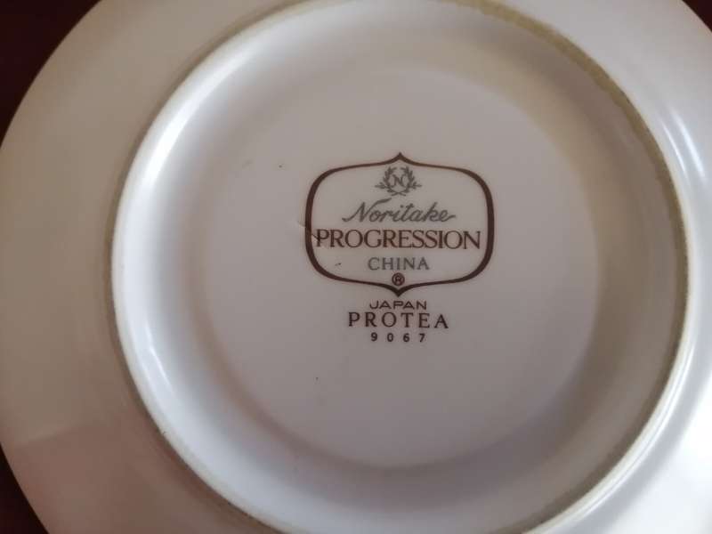 Vintage Noritake Progression China 9067 Coffee Cups