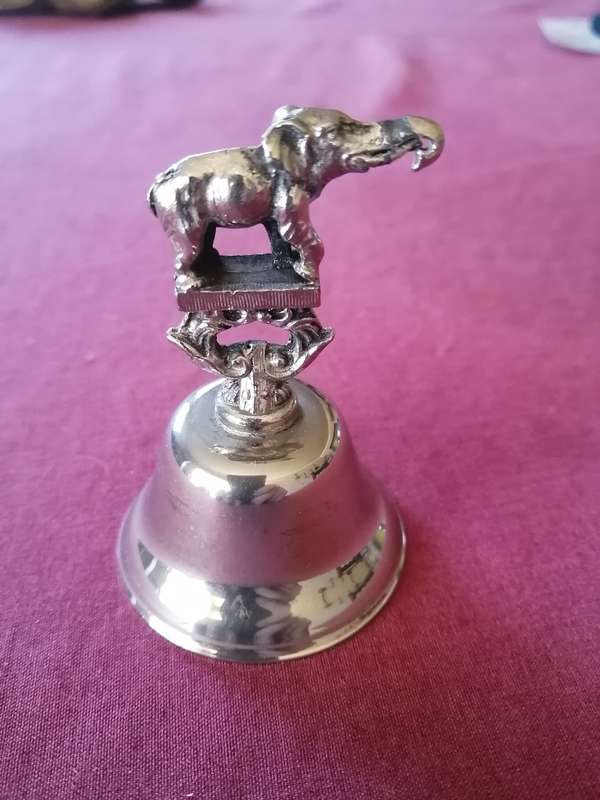 Small Polished Stainless Elelphant Bell