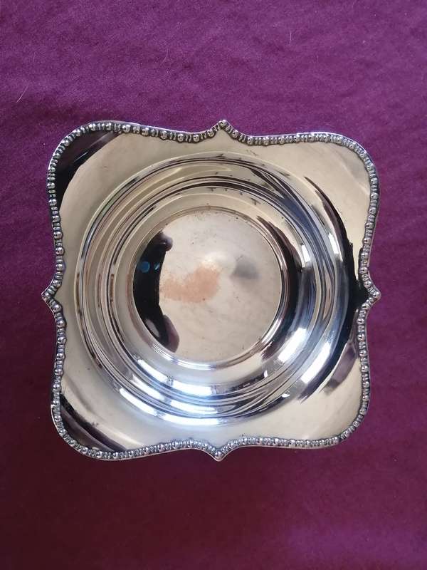 Vintage Silver Plated Sweet Dish