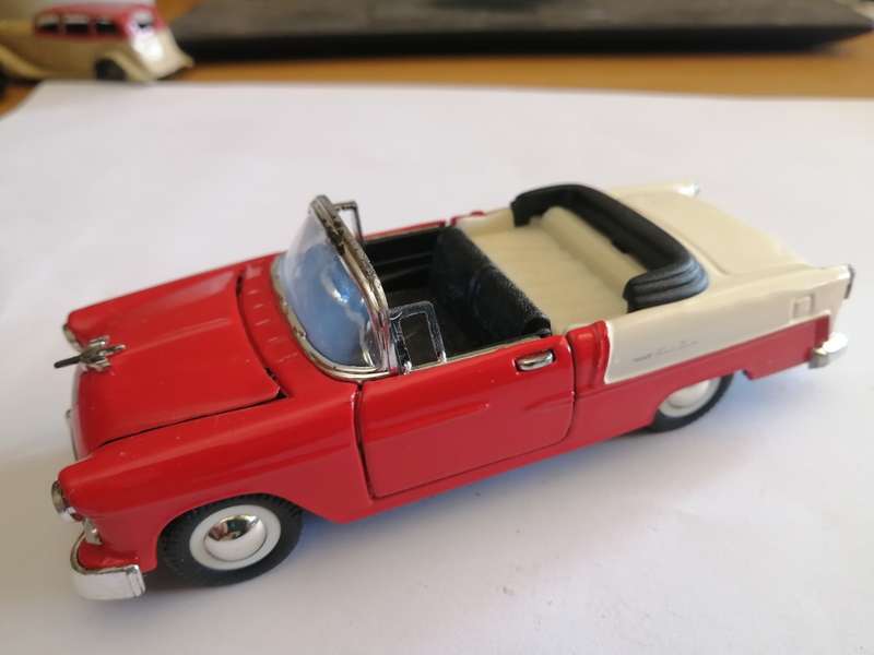 1955 Chevrolet Bel Aire Convertible Die Cast