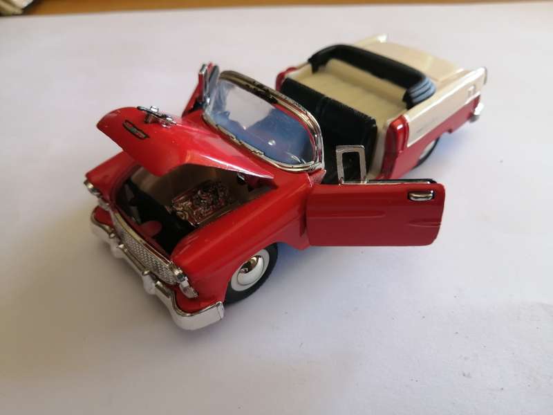 1955 Chevrolet Bel Aire Convertible Die Cast