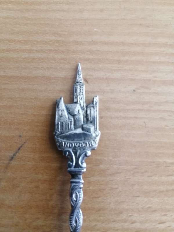 Silver Plated Zandvoort Souvenir Spoon