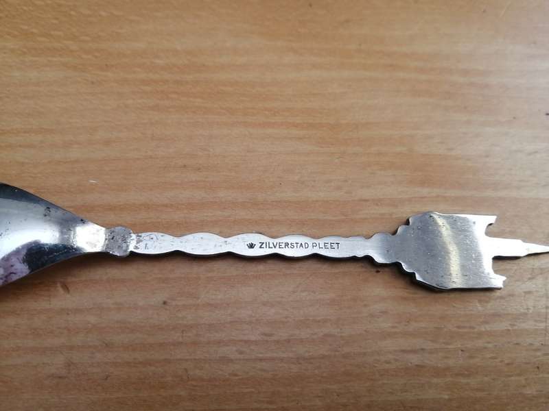 Silver Plated Zandvoort Souvenir Spoon