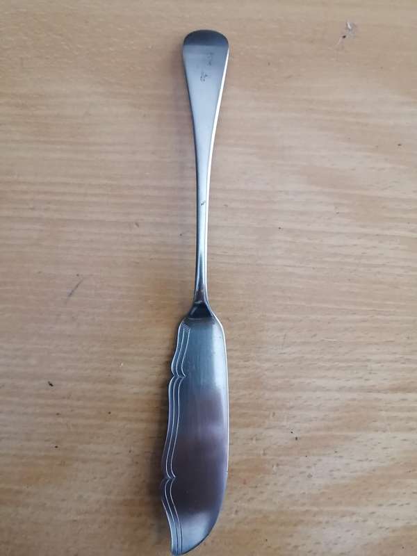 Antique Silver Plated Fish Knife