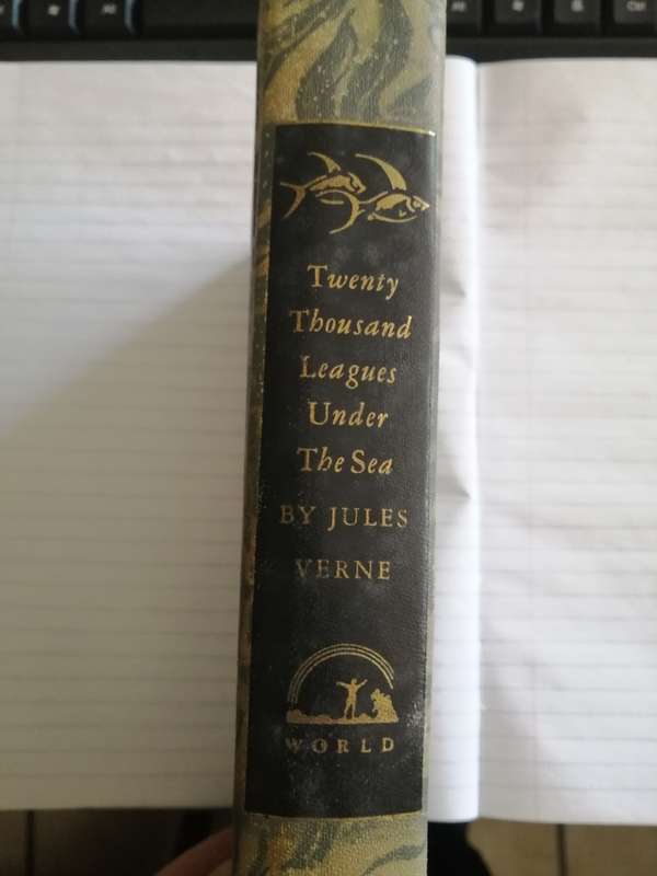 1946 Colour Illustrated Edition of Twenty Thousand Leagues Under the Sea by Jules Verne