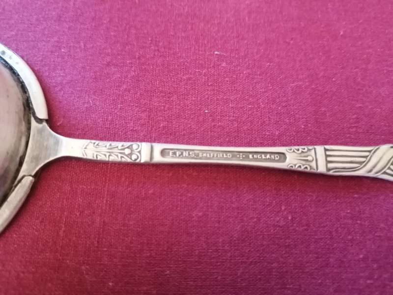Antique EPNS Sheffield England Silver Plated Tea Strainer