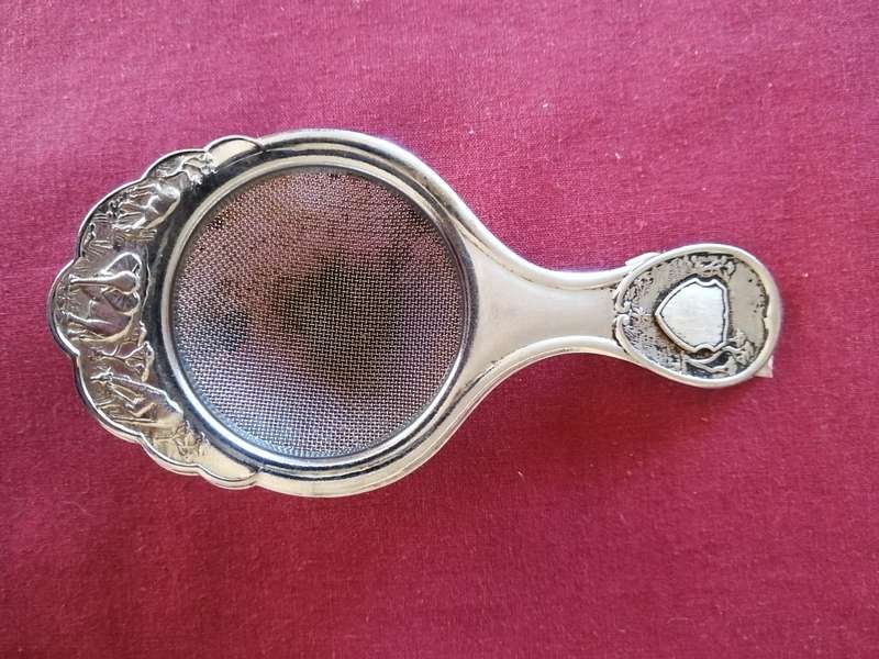 Vintage Stainless Steel Tea Strainer