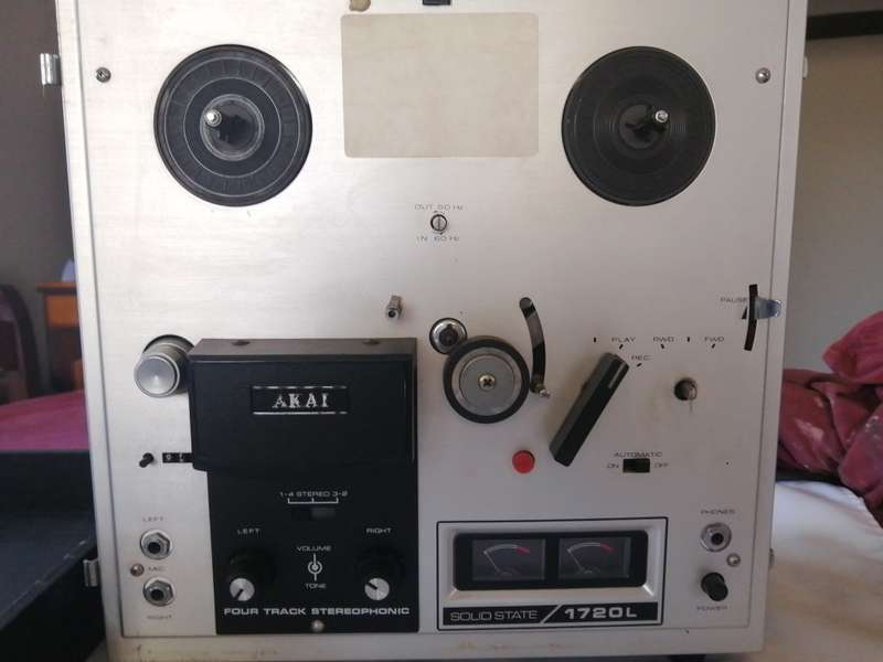 Vintage Akai Solid State 1720L Reel to Reel Tape Player