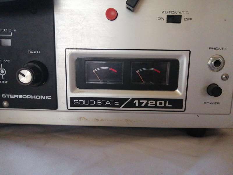 Vintage Akai Solid State 1720L Reel to Reel Tape Player