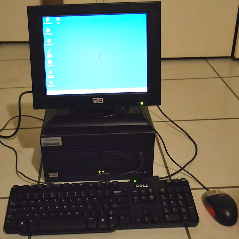 Wincor Nixdorf Beetle M-II Point of Sale PC with 12` Rugged Touch Screen