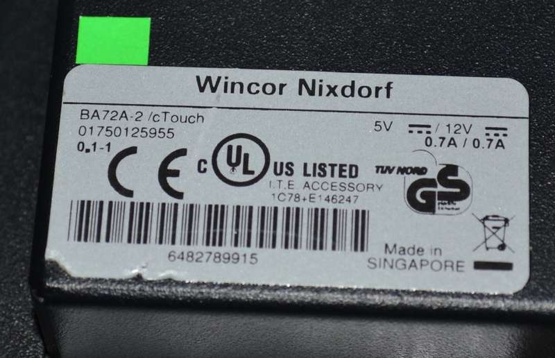 Wincor Nixdorf Beetle M-II Point of Sale PC with 12` Rugged Touch Screen