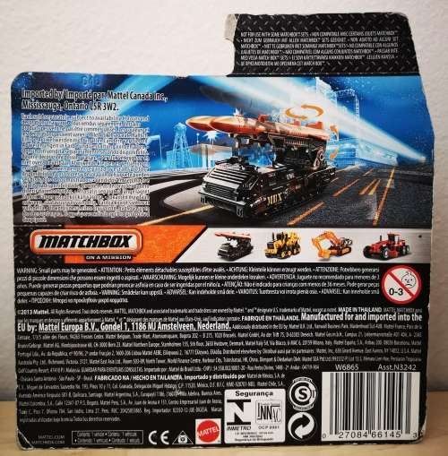 Matchbox - MBX RKT 5B Missile Launcher Diecast Model