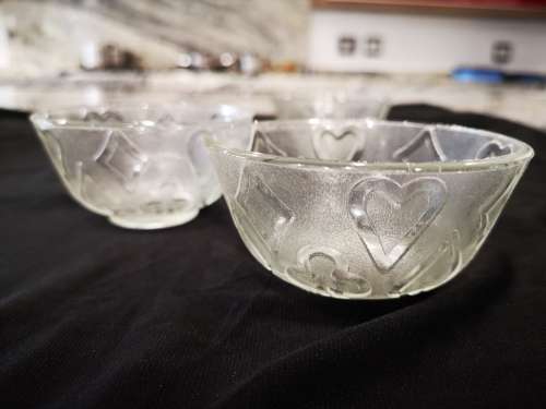 Card Dessert bowls - Bargain 120 available
