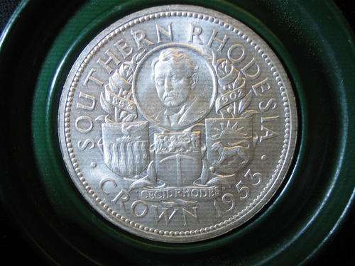## SILVER 1953 Southern Rodesian Crown ##