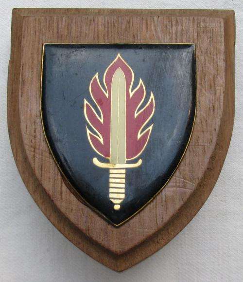 S.A. INTEL.  PLAQUE