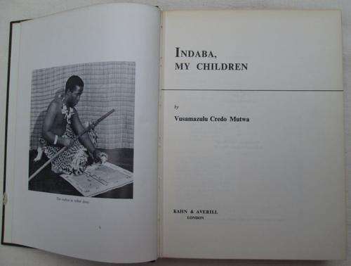 INDABA MY CHILDREN - 1st Edition