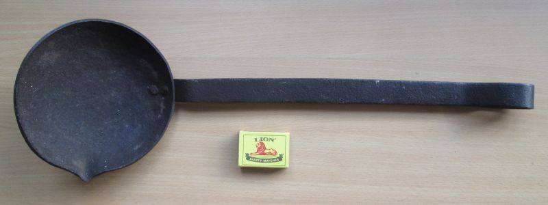 VINTAGE LEAD BULLET SMELTING LADLE