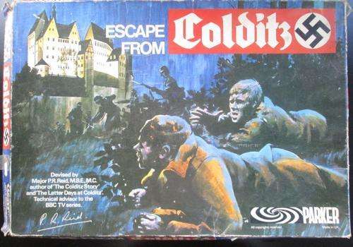 Vintage ESCAPE FROM COLDITZ Board Game