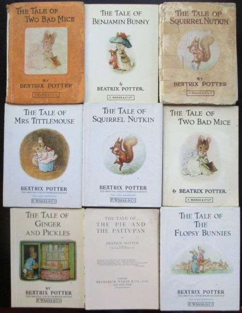 BEATRIX POTTER BOOKS