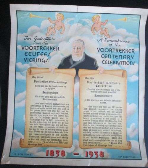 A REMEMBERANCE OF THE VOORTREKKER CENTENARY CELEBRATIONS