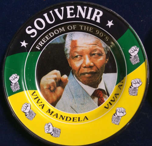 NELSON MANDELA INAUGURATION SOUVENIR PLATE